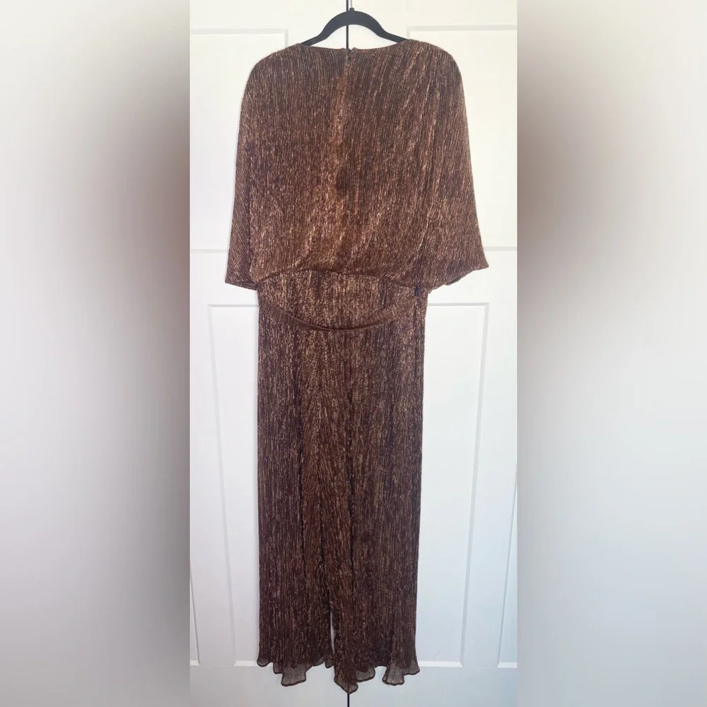 Chaus New York V-Neck Wide Leg Jumpsuit Size XL - Picture 5 of 8